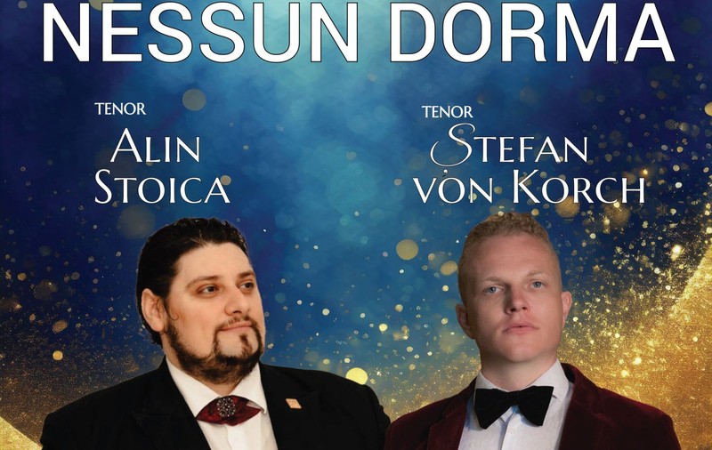 Tenorii Ştefan von Korch şi Alin Stoica, baritonii Fang Shuang şi Adrian Mărcan alături de Alexandru Burcă în concerte la Sala Dalles în această vară