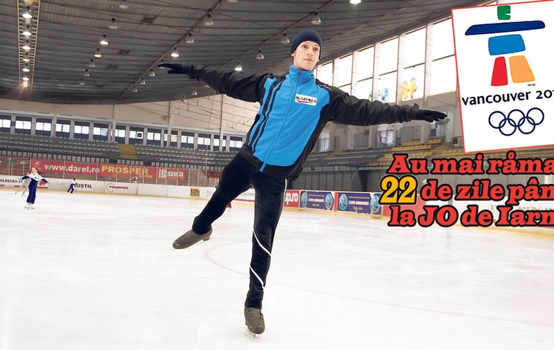 Patinează la JO de Iarnă, deşi are un ochi de sticlă