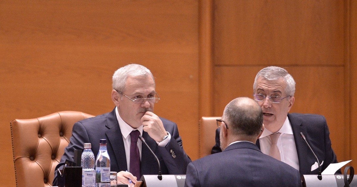 Liviu Dragnea si Calin Popescu Tariceanu