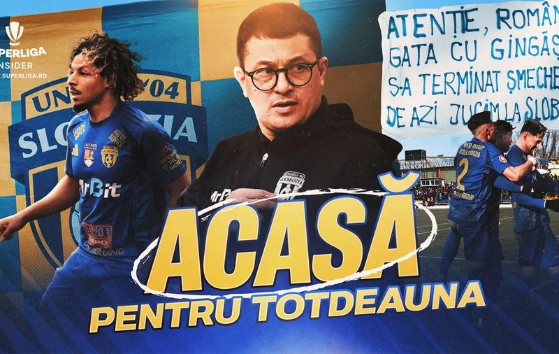 „Aici e Slobozia!” Cum s-a trăit primul meci din istoria Unirii în Superliga pe noul stadion