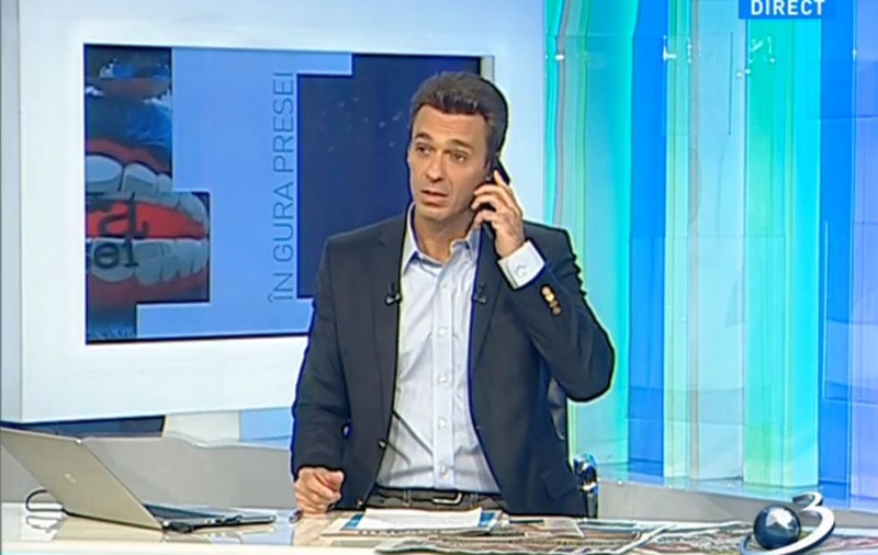 Gâdea l-a sunat pe Badea în direct! Vezi ce i-a cerut prezentatorul emisiunii ”În gura presei” şefului său!