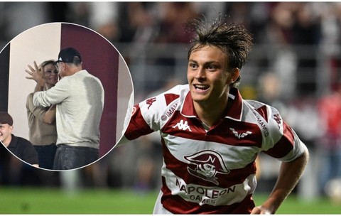 Dan și Diana Șucu, aproape de a rata primul gol al fiului Andrei în tricoul Rapidului. „Am fi regretat în fiecare minut din viața noastră!”