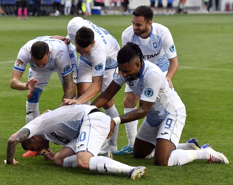 Universitatea Craiova - Sabail 3-2, în turul 1 preliminar din Liga Europa. Oltenii au avut emoții. Honved, viitorul adversar