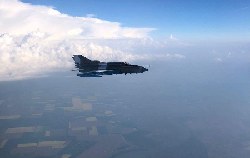 VIDEO / Britanicii apără din nou cerul României. Patru avioane de luptă Typhoon, la baza Mihail Kogălniceanu