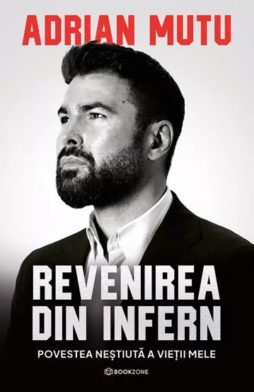 Coperta cărții lui Adrian Mutu