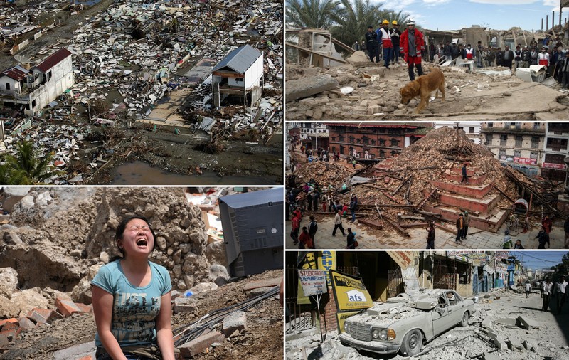 Cele mai devastatoare cutremure din istoria recentă. Cinci seisme au provocat împreună aproape 1,3 milioane de decese