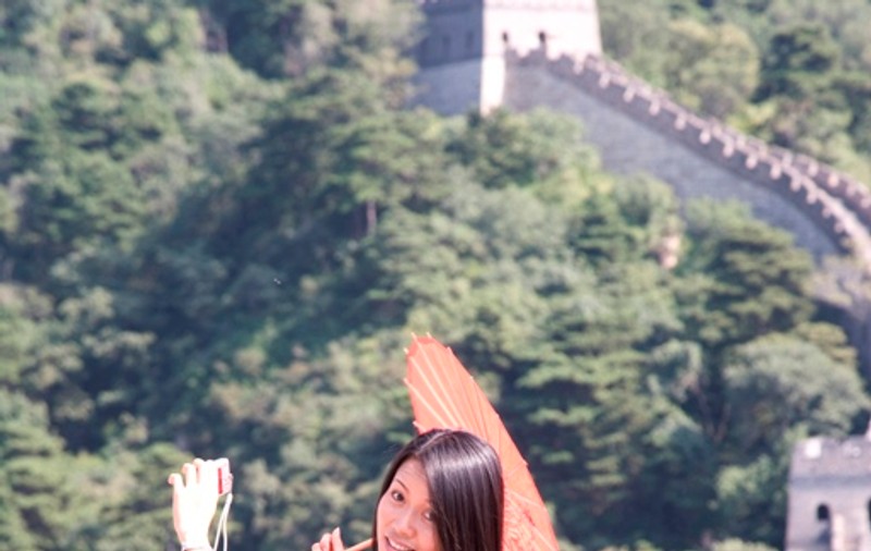 O chinezoaică a escaladat zidul unui castel, ca să nu plătească taxa de intrare