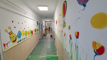 Un hol decorat de Gregorio Mancino