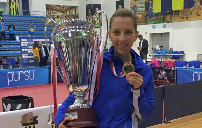 Eliza Samara a triumfat în Liga Campionilor la tenis de masă / VIDEO