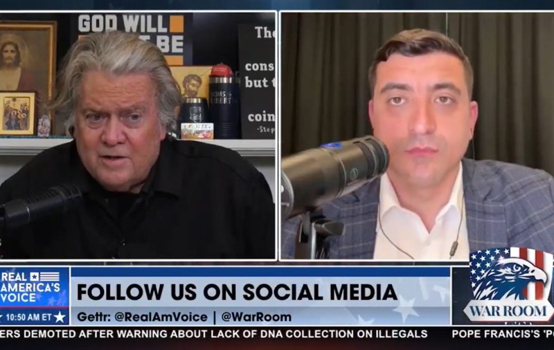 George Simon a evitat presa din România, dar i-a dat interviu ex-consilierului lui Donald Trump, Steve Bannon: se laudă că i-a „zdrobit pe globaliști” | VIDEO