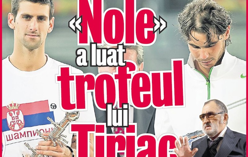 "Nole" a luat trofeul lui Ţiriac