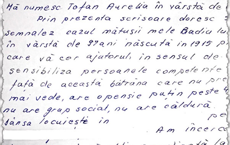 Libertatea te ajută | «Mătuşa mea trebuie să ajungă la un azil»