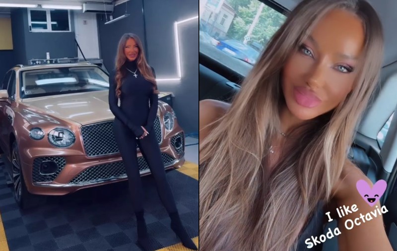 Bianca Drăgușanu a trecut de la Bentleyul de 250.000 de euro la Skoda Octavia: „M-am răzgândit, chiar este o mașină OK, merge aerul condiționat”
