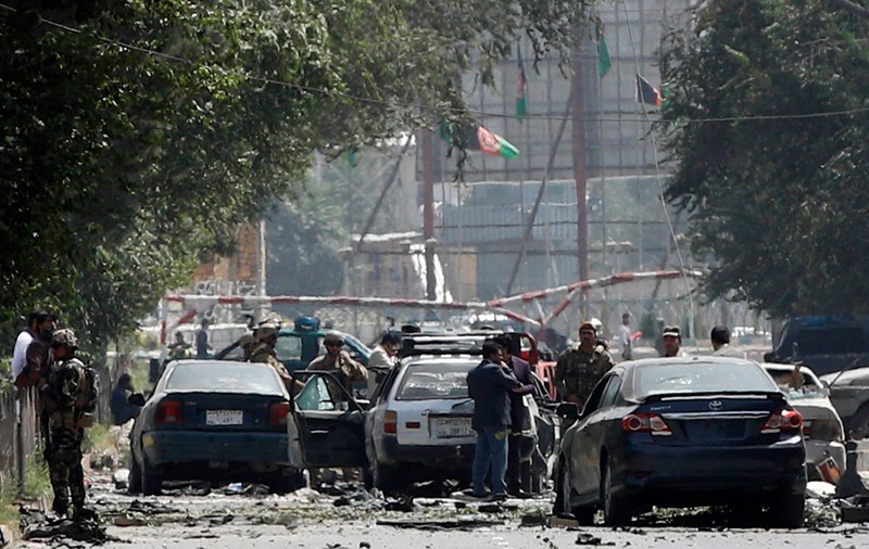 VIDEO | Imagini cu momentul exploziei din Kabul în care a murit un soldat român