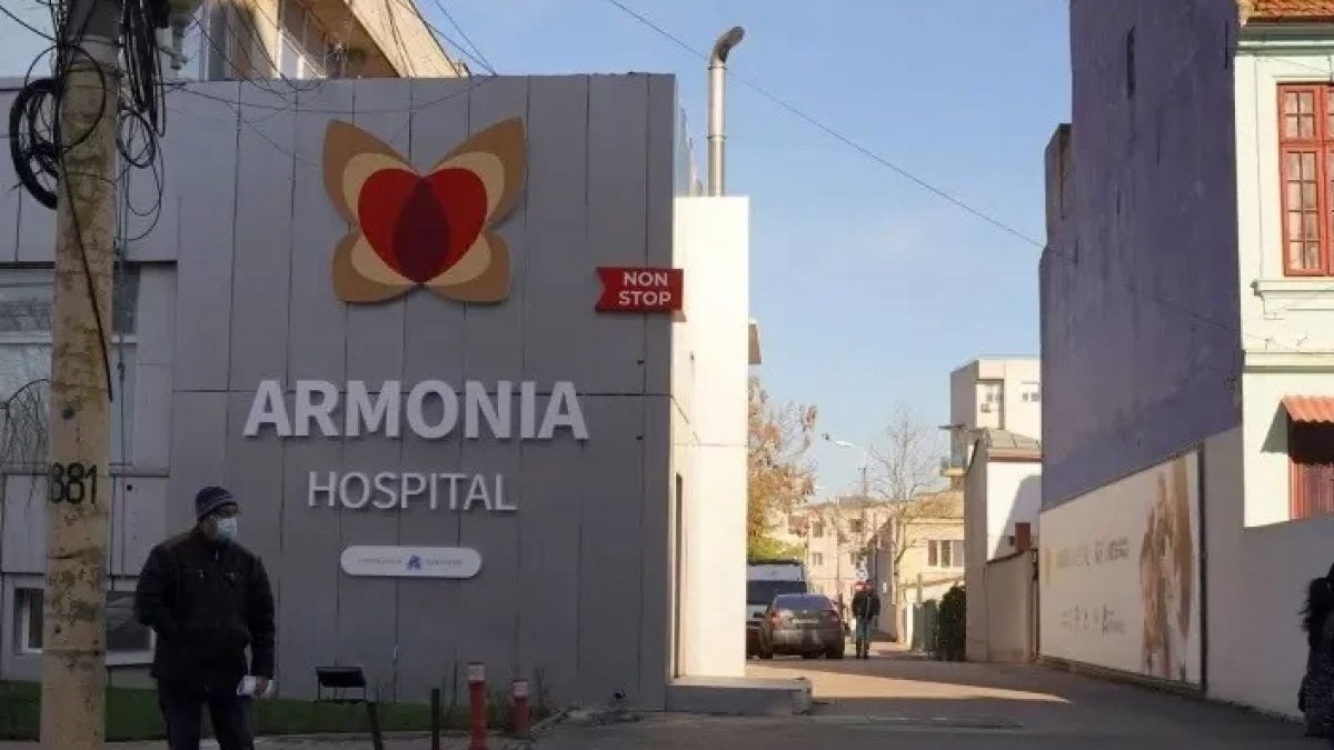 fațada spitalului armonia din constanța