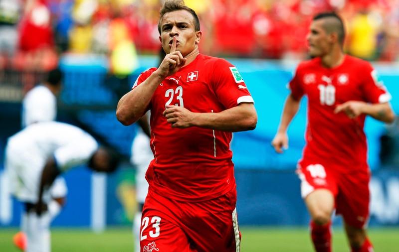 Ce gol a dat Shaqiri! Călcâi elegant al vedetei elvețiene