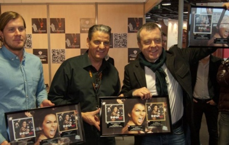 Inna a primit 5 discuri de aur şi platină la MIDEM