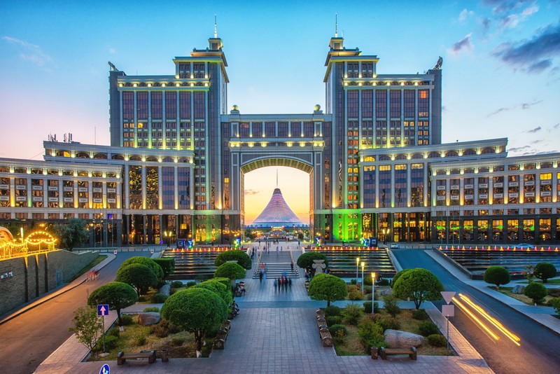 O imagine din Nur Sultan (fostă Astana), dinaintea izbucnirii revoltelor. Foto: 123rf.com