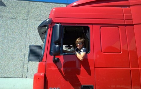 Anca, șoferița româncă de TIR în Italia