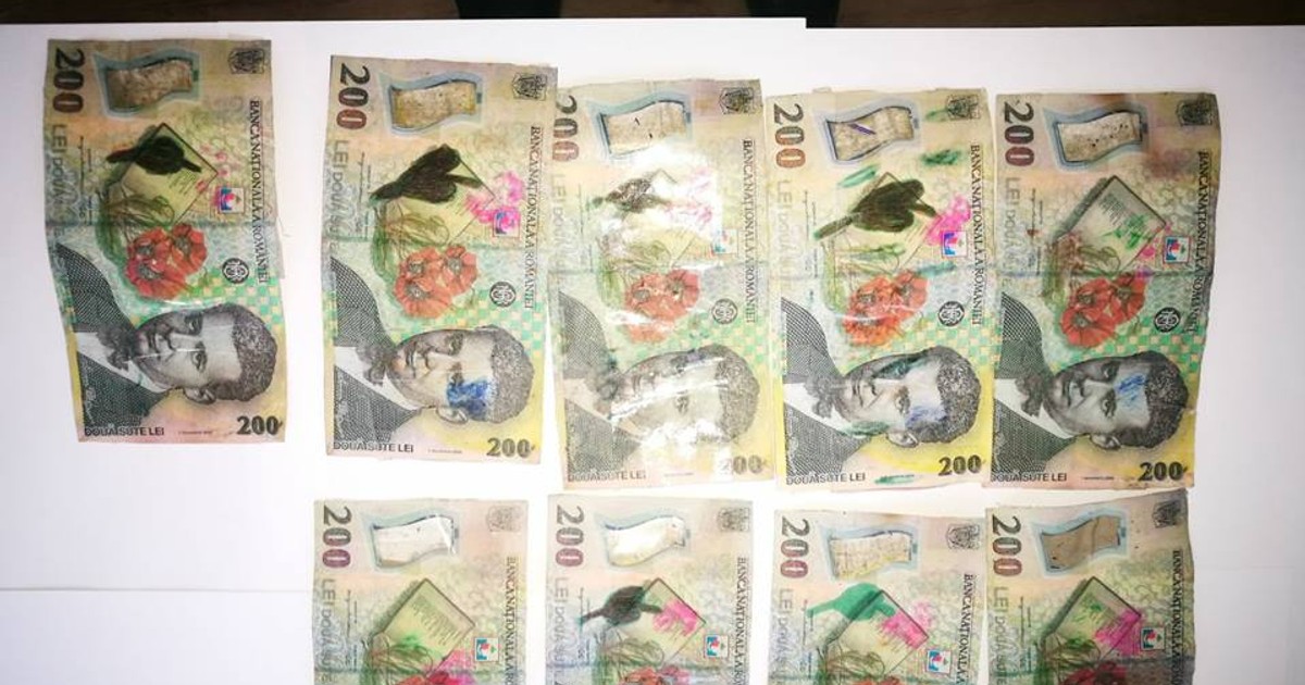 Un vrâncean a tras la xerox bancnote de 200 de lei și a vrut să cumpere produse din piața din Dumbrăveni