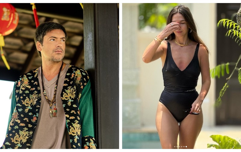 Noi imagini cu Adela Popescu în costum de baie, pe plaja din Thailanda. Soția lui Radu Vâlcan, din ce în ce mai tonifiată. „Mă pozează cum mă prinde”