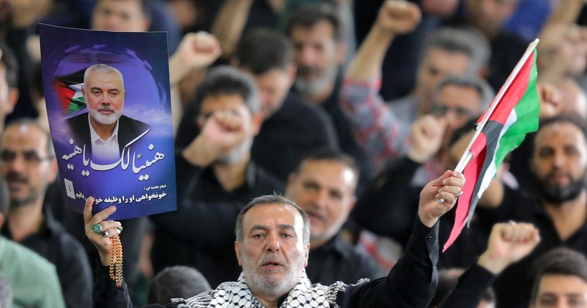 Funeralii la Teheran pentru Ismail Haniyeh Foto: Profimedia