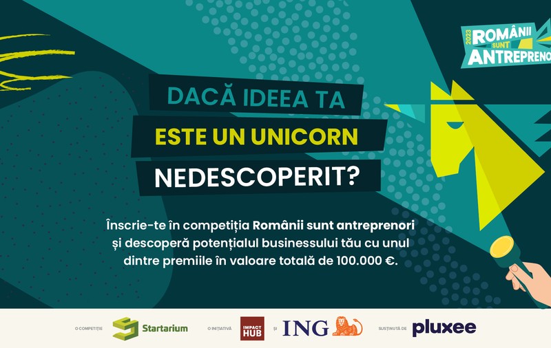 Ideea ta de business îți poate aduce premii în bani la competiția „Românii sunt antreprenori”