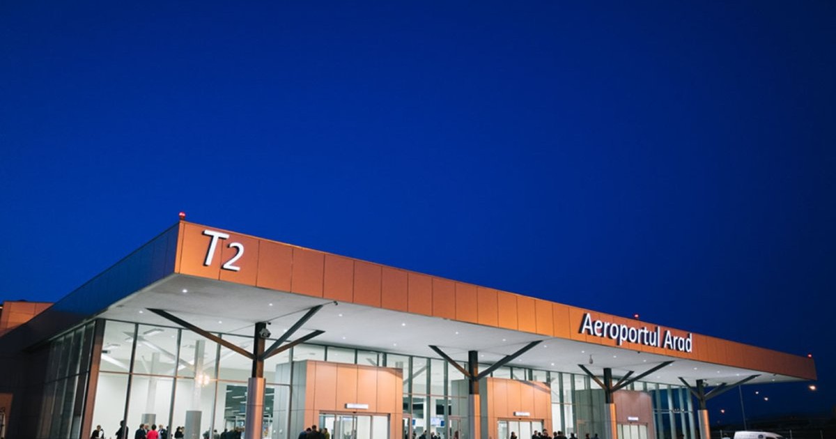 Aeroportul din Arad a rămas fără kerosen. Sursă foto: aeroportul Arad.