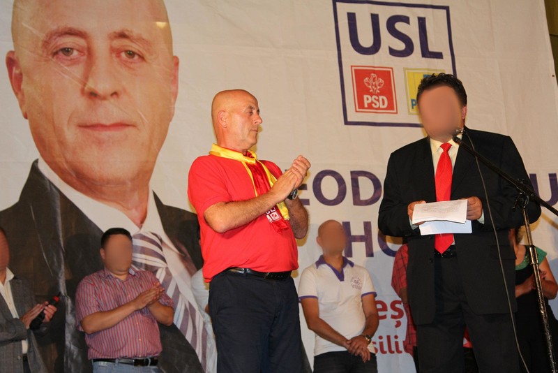 Horia Teodorescu în campania electorală pentru alegerile locale (2 iunie 2012)