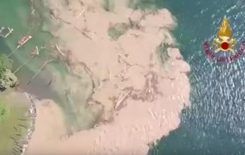 VIDEO | Lacul Como, poluat în urma ploilor torențiale!