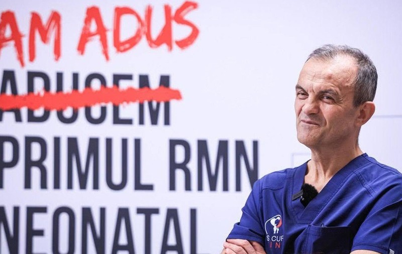 Catalin Cirstoveanu, seful sectiei ATI despre primul RMN Neonatal la Spitalul Maria Curie