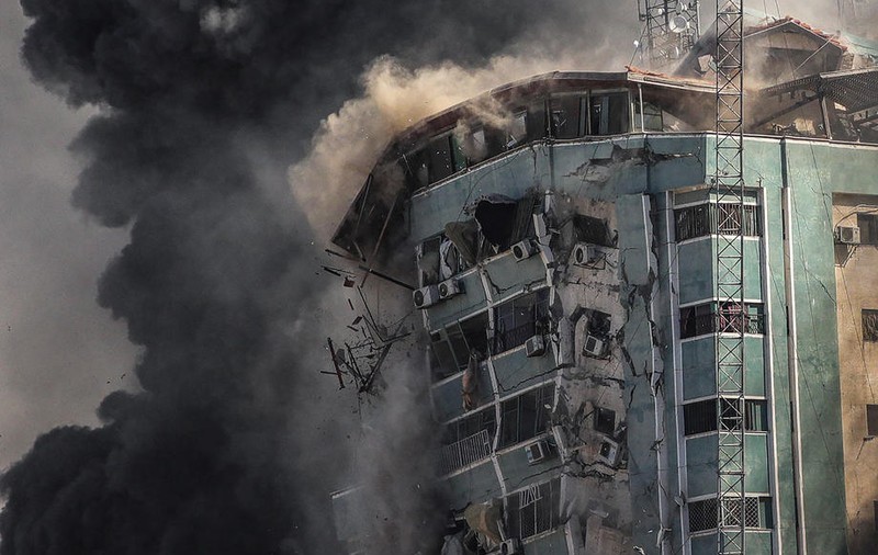 Ce i-a spus Netanyahu lui  Biden după bombardarea sediului AP din Gaza