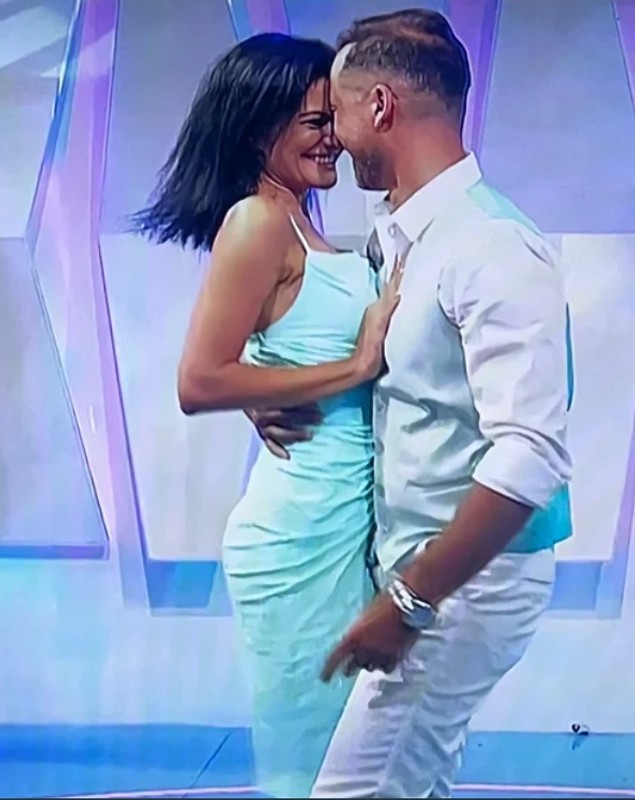 Dinu Maxer și noua iubită, dans pasional în direct, la TV. Magdalena Chihaia a recunoscut: „Mie mi-a plăcut de el de la început”