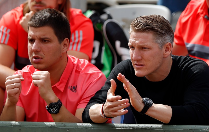 Bastian Schweinsteiger a venit să-și încurajeze iubita / GALERIE FOTO
