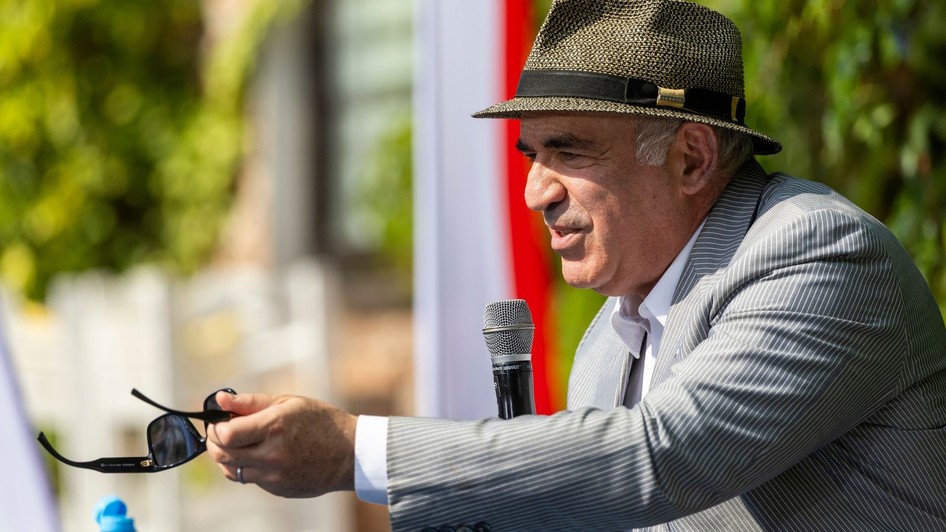 Fostul campion mondial la șah Garry Kasparov Sursa foto: Profimedia