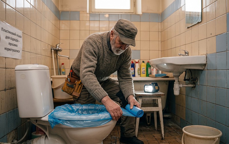 Oamenii își fac nevoile în saci, în orașul ucrainean Melitopol, ocupat de ruși și rămas fără apă și curent de 7 zile: „Propaganda nu spune ce să facem cu pungile după utilizare!”