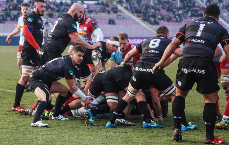 Harlequins a umilit pe Timișoara Saracens, în Challenge Cup!