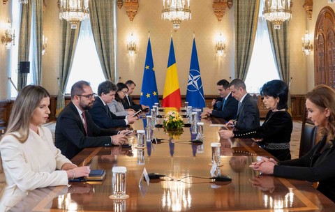 Nicușor Dan față în față cu Sorin Grindeanu la ultima consultare oficială FOTO Presidency