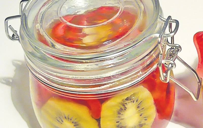 O reţetă pe zi | Gogoşari cu kiwi în oţet