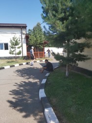Curtea Centrului de Recuperare și Reabilitare pentru Persoane Adulte cu Handicap din Călinești