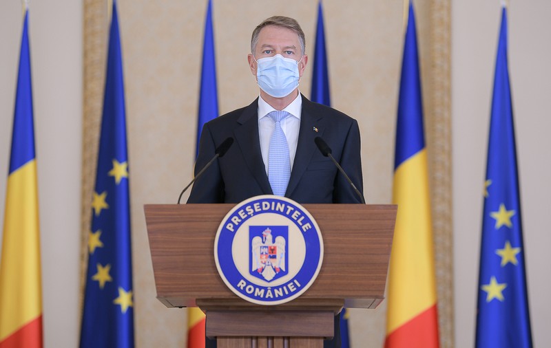 Klaus Iohannis: „Carantinarea pentru București nu este o soluție, dar restricții suplimentare sunt necesare”