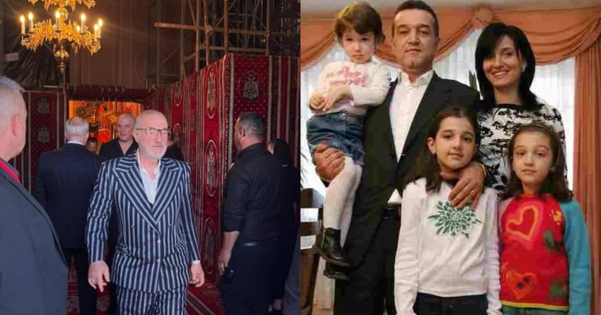 Gigi Becali și familia sa
