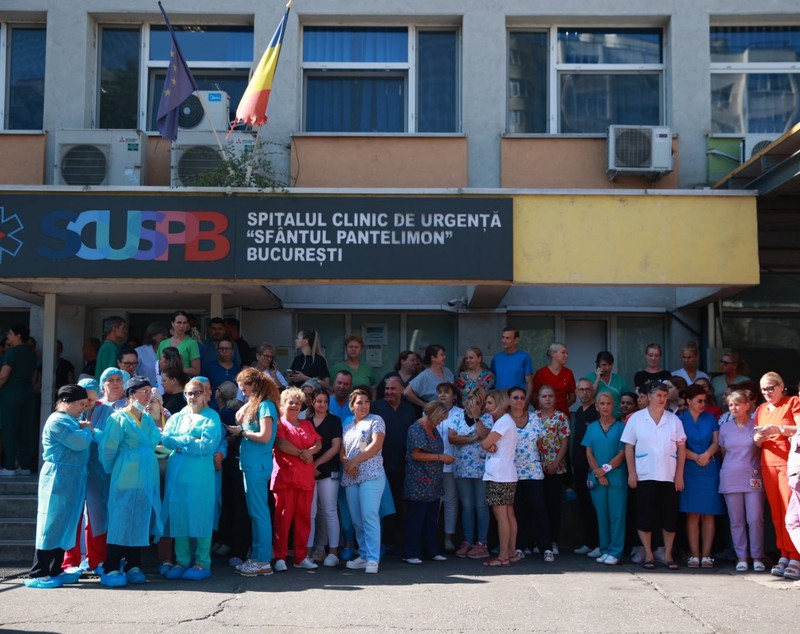 A doua zi de grevă generală în spitale. Sanitas respinge explicațiile Guvernului privind noua lege a salarizării