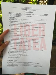 Subiecte Matematică BAC 2019 (M2)