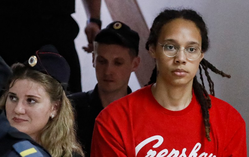 Brittney Griner, baschetbalista americană arestată în Rusia pentru contrabandă de droguri, a pledat vinovată