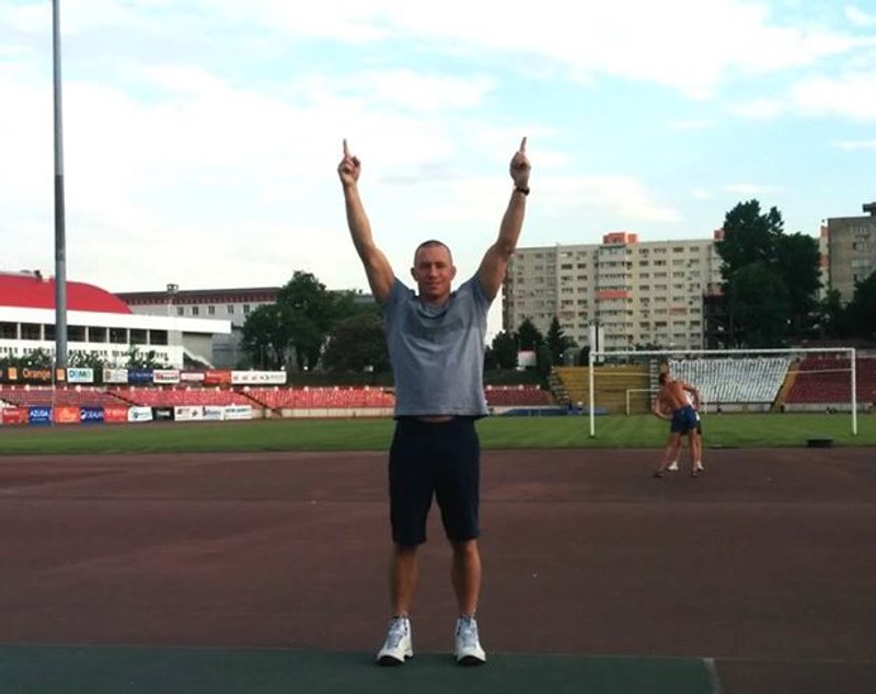 Sandu Lungu îl sperie pe campionul UFC George Saint-Pierre! GALERIE FOTO