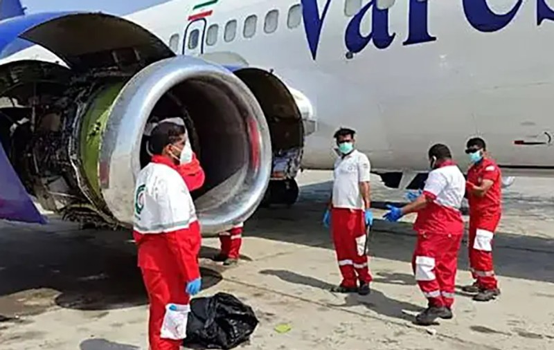 Tragedie pe un aeroport din Iran. Un mecanic a fost aspirat de motorul unui Boeing 737-500