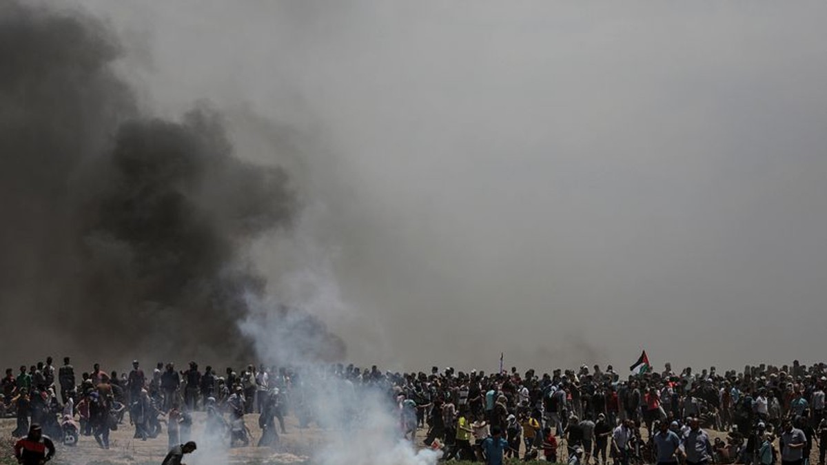 Doi palestinieni au fost uciși de soldaţii israelieni, pe 17 august. Proteste violente în Fâșia Gaza, cu mult fum