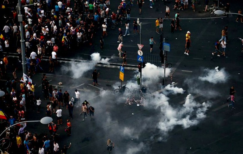 Acțiunile Jandarmeriei de la protestele din 10 august au fost reclamate la ONU