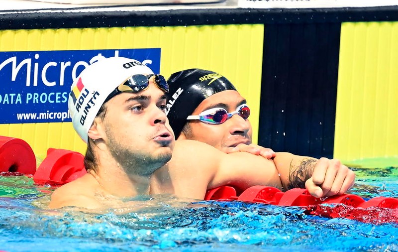 Robert Glință, locul 8 în finala probei de 100 de metri spate de la Campionatul Mondial